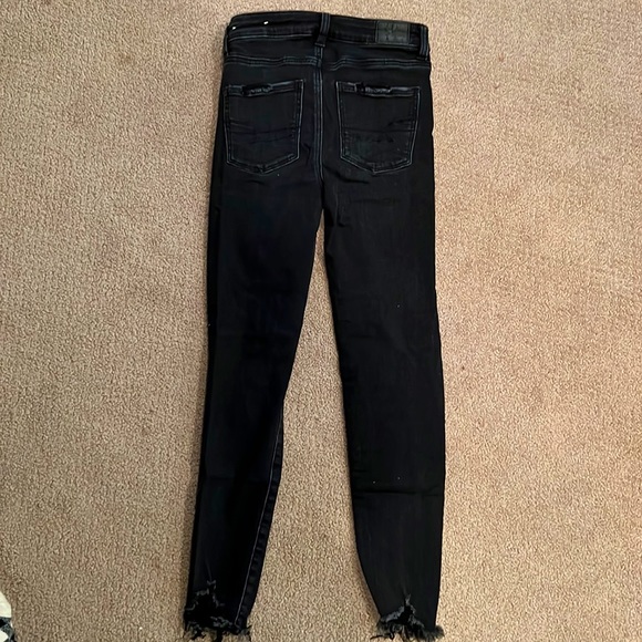 American Eagle high rise crop jeggings - Picture 2 of 3
